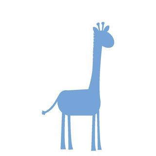 ตะไบ&หวี Baby Blue Giraffe